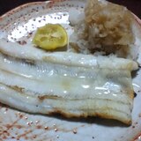 アナゴの塩麹焼き